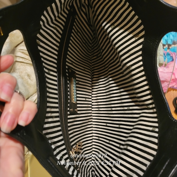 L.A.M.B. by Gwen Stefani Bullseye Convertable Crossbody Clutch Laptop bag #625 - Picture 11 of 13